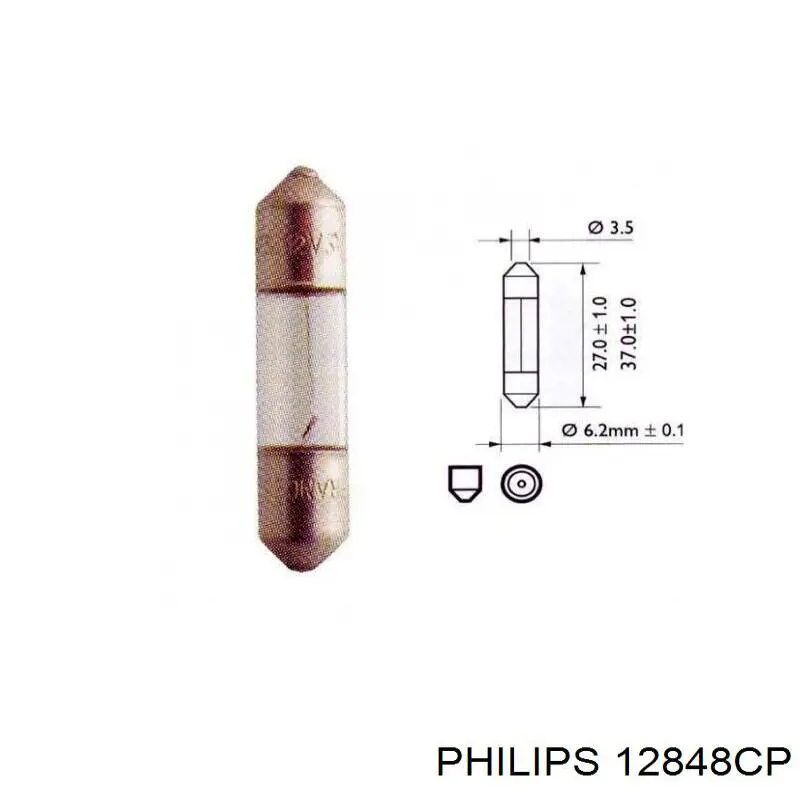 Купить 12848CP Philips Лампочка