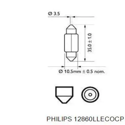 Лампочка 12860LLECOCP Philips