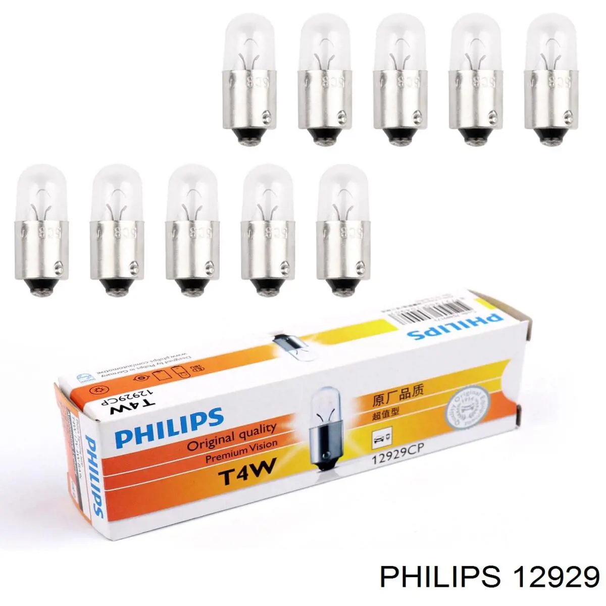 Лампочка накаливания Philips 12929 цена, от 0.23 USD