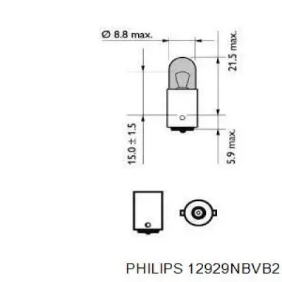 12929NBVB2 Philips лампочка