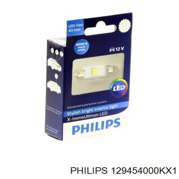 Bombilla de diodo (LED) 129454000KX1 Philips