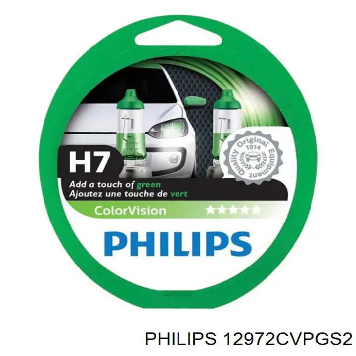Галогенная автолампа Philips H7 PX26d 12V 12972CVPGS2