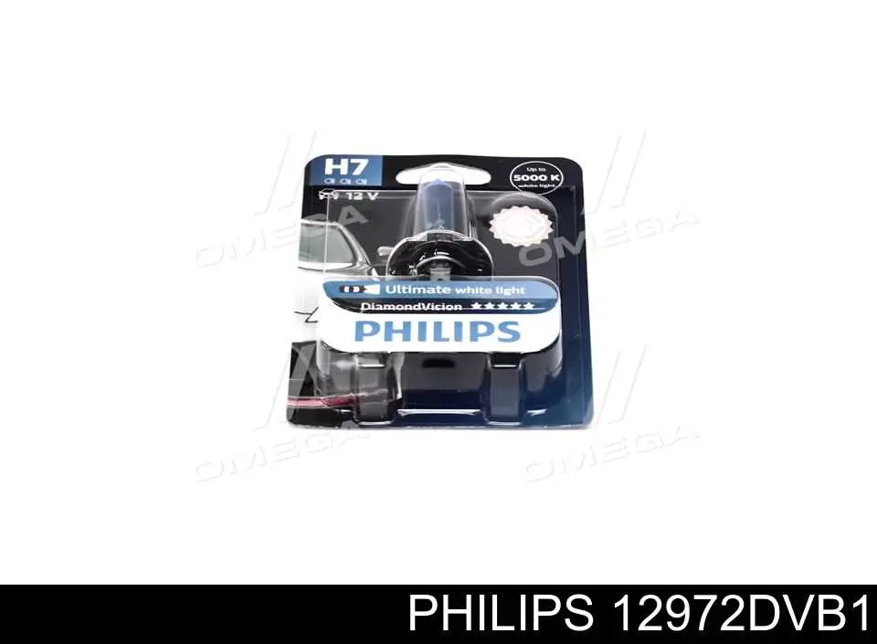 Галогенная автолампа Philips 12972DVB1