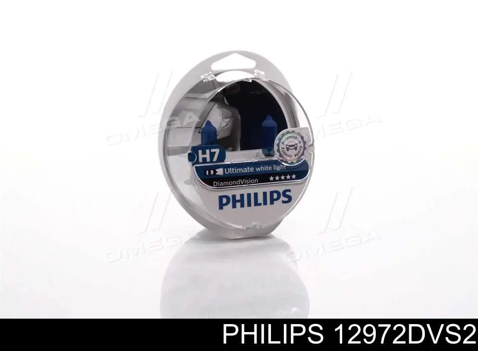 Галогенная автолампа Philips 12972DVS2