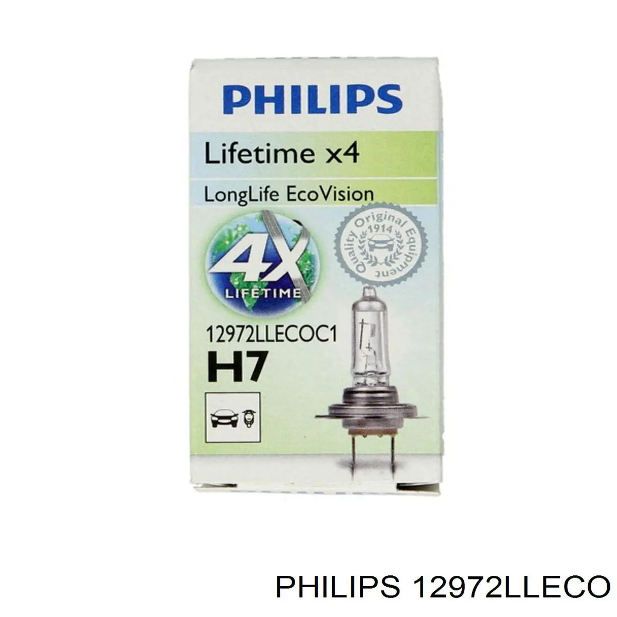 Галогенная автолампа Philips 12972LLECO