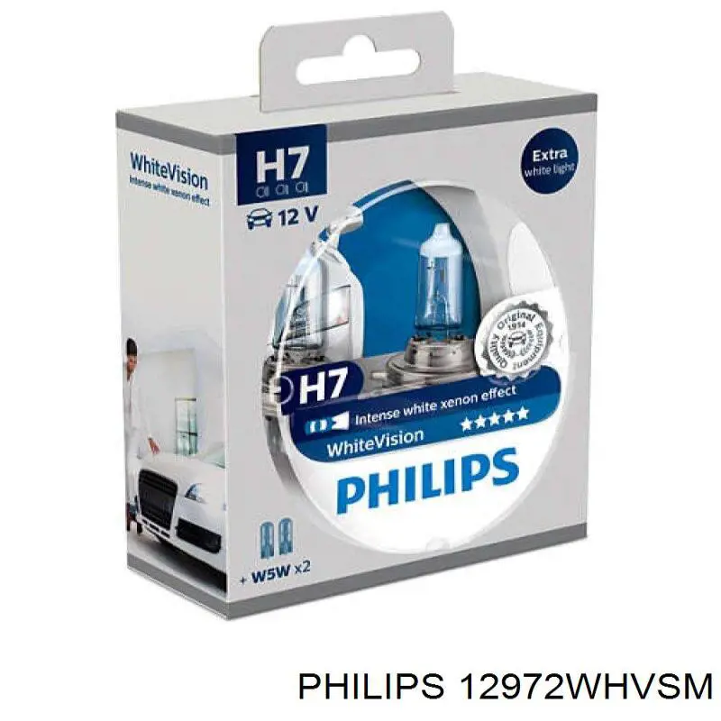 Лампочка галогенная 12972WHVSM Philips