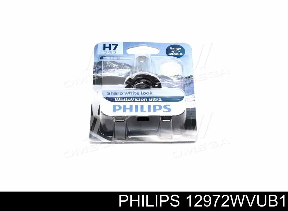 Галогенная автолампа Philips 12972WVUB1