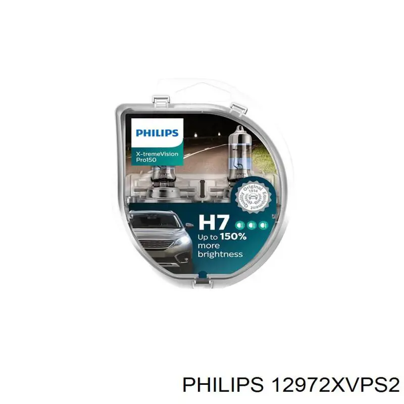 12972XVPS2 Philips Лампочка дальнего света