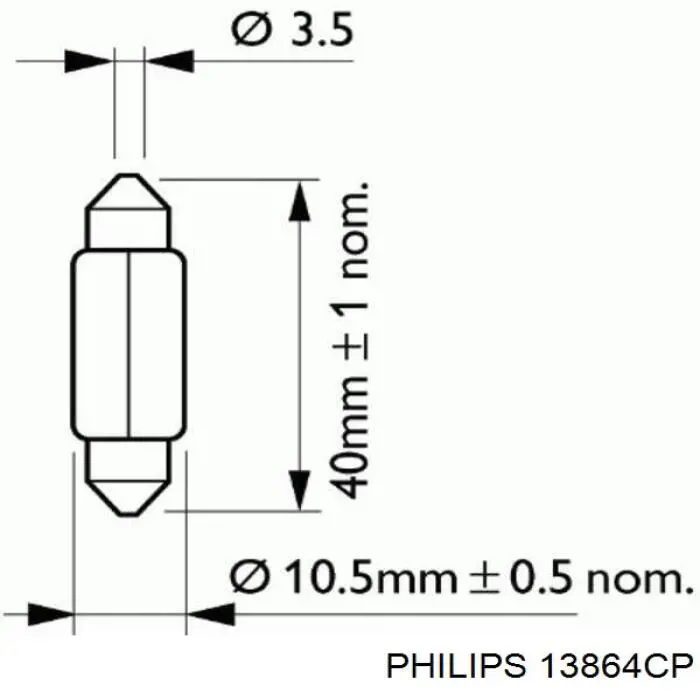 Купить 13864CP Philips 