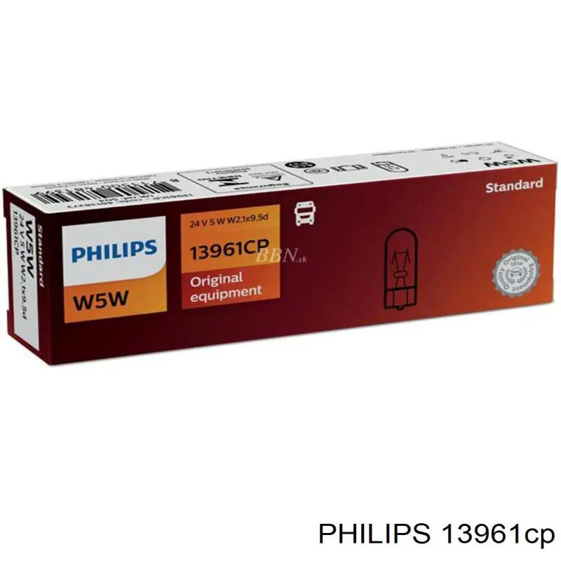 Лампочка PHILIPS 13961CP