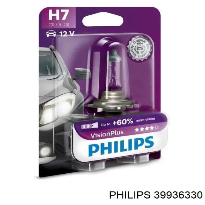 Галогенная автолампа Philips H7 PX26d 12V 39936330