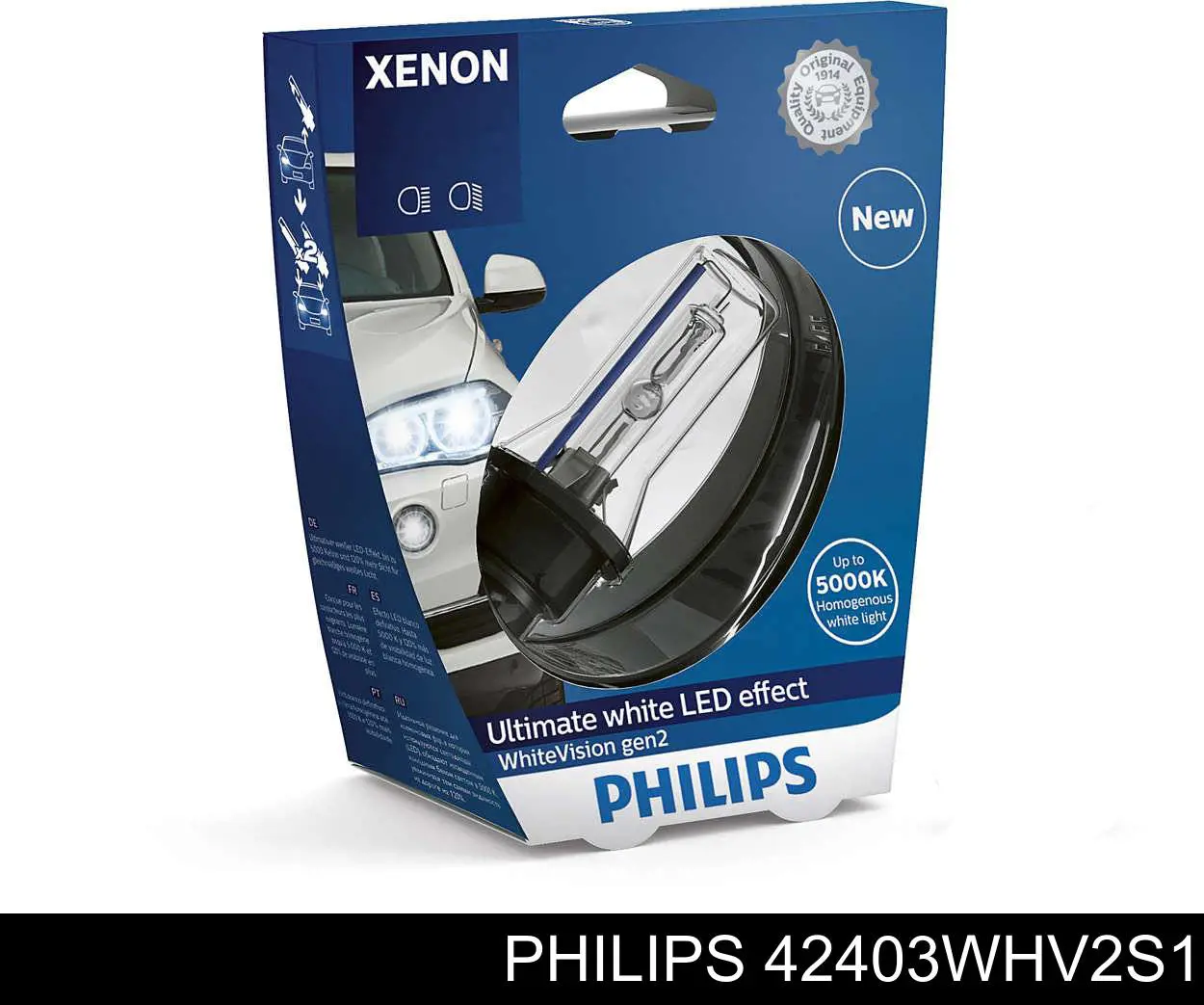42403WHV2S1 Philips Биксенон