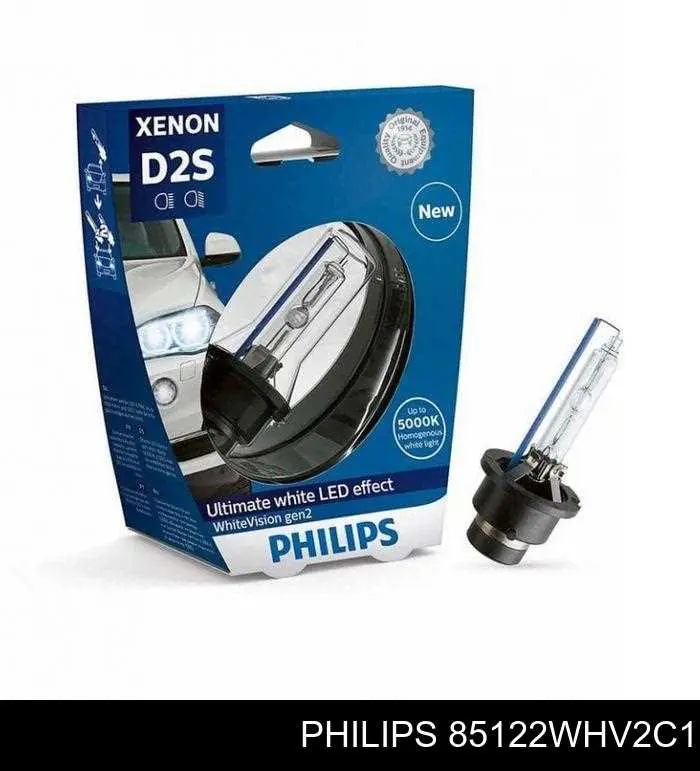 Лампочка ксеноновая 85122WHV2C1 Philips