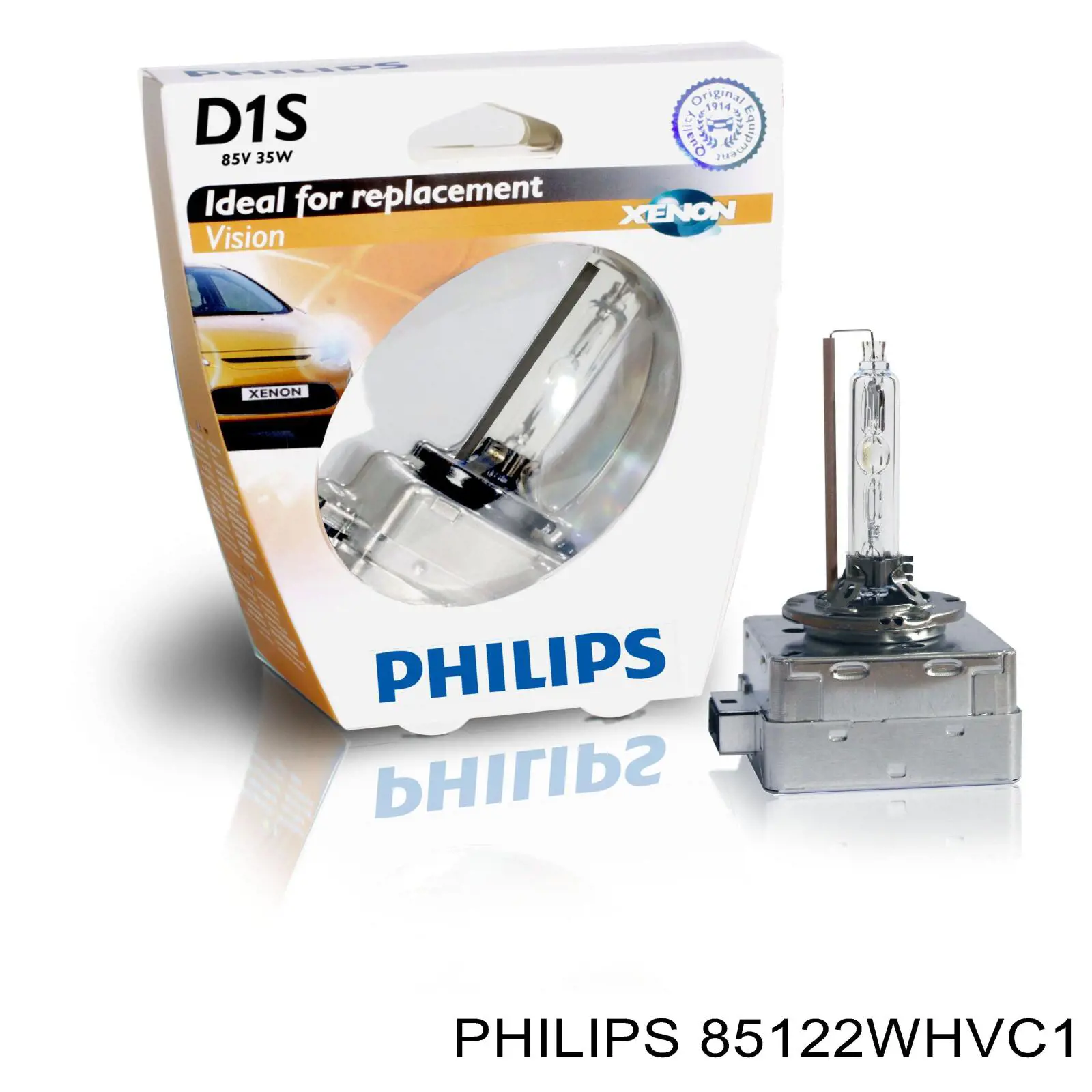 Лампочка ксеноновая 85122WHVC1 Philips