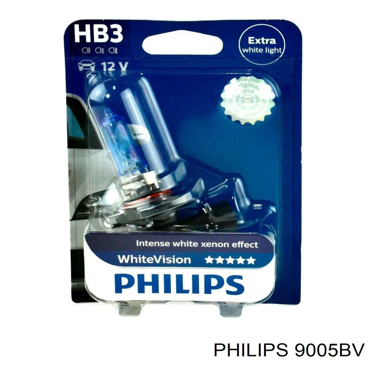 Галогенная автолампа Philips 9005BV