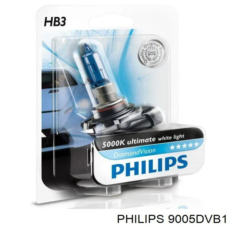 Галогенная автолампа Philips 9005DVB1
