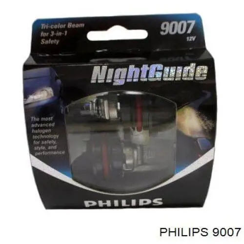 9007 Philips лампочка галогенная, дальний/ближний свет