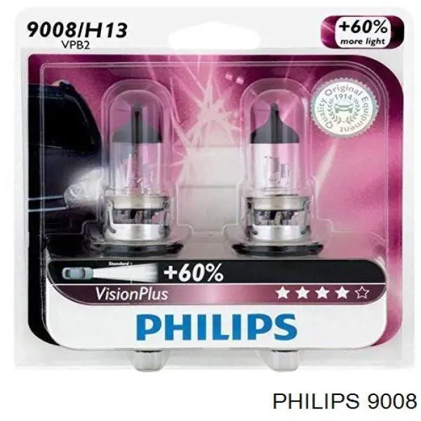 Галогенная автолампа Philips 9008