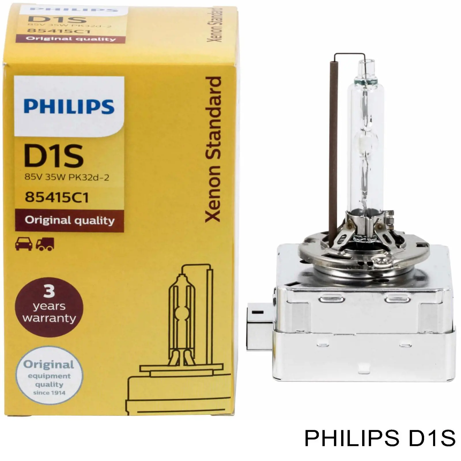 Лампочка ксеноновая D1S Philips