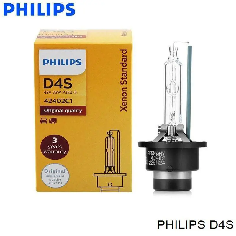 Купить D4S Philips Лампочка ксеноновая