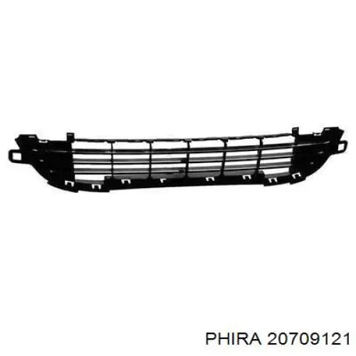 Решетка бампера переднего верхняя Phira 20709121