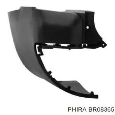 BR08365 Phira бампер задний, левая часть