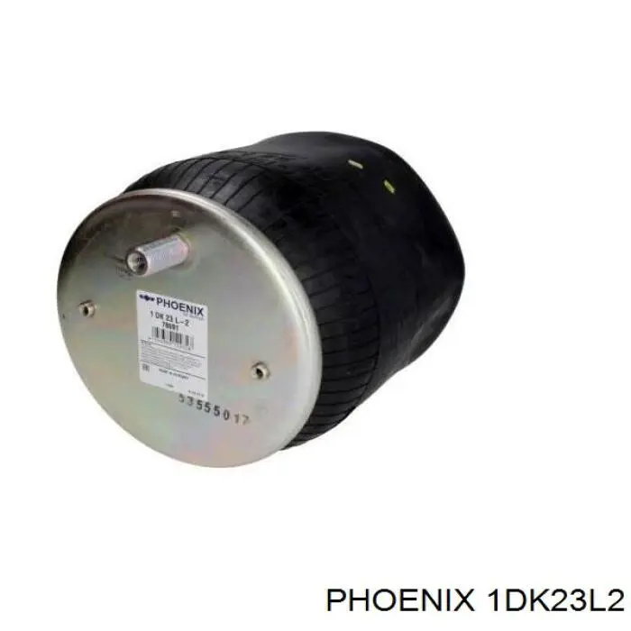 1 DK 23 L-2 Phoenix coxim pneumático (suspensão de lâminas pneumática do eixo)