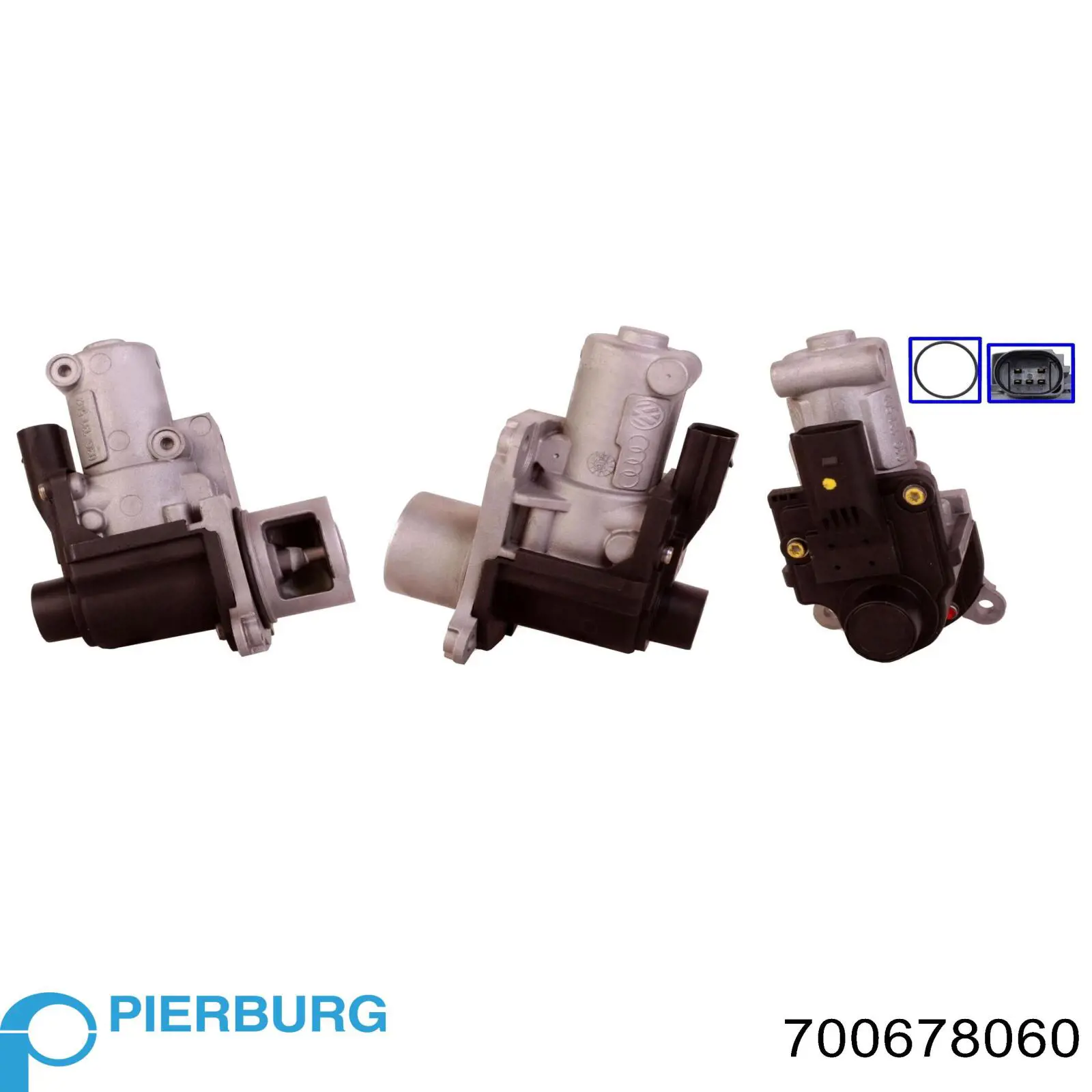 Приборы управления системы рециркуляции Pierburg 700678060 цена, от 196.38 USD