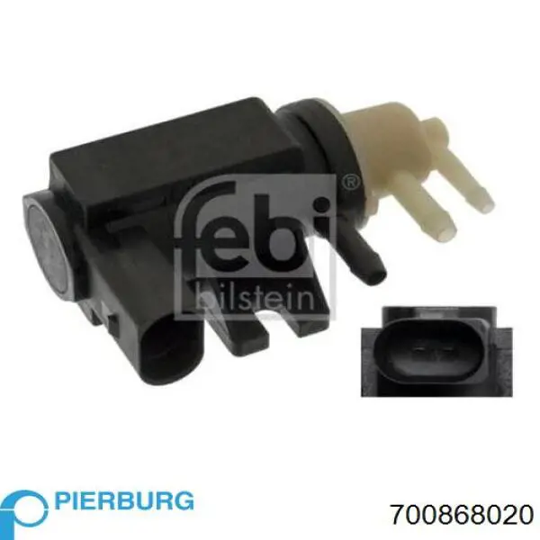 700868020 Pierburg Клапан соленоид регулирования заслонки EGR