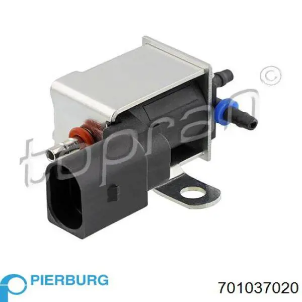 Купить 701037020 Pierburg Клапан преобразователь давления наддува (соленоид) 