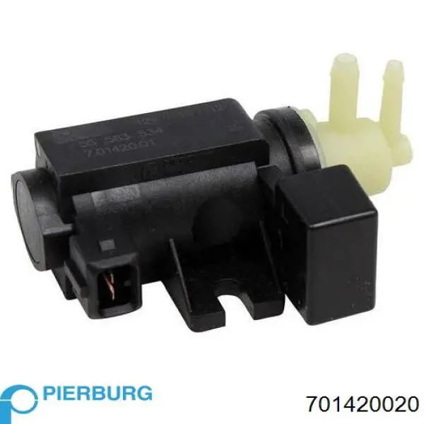 Купить 701420020 Pierburg Клапан преобразователь давления наддува (соленоид) 