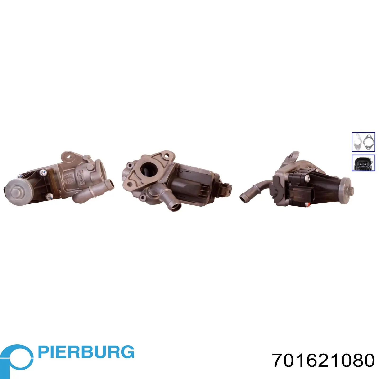 701621080 Pierburg Клапан рециркуляции отработавших газов EGR