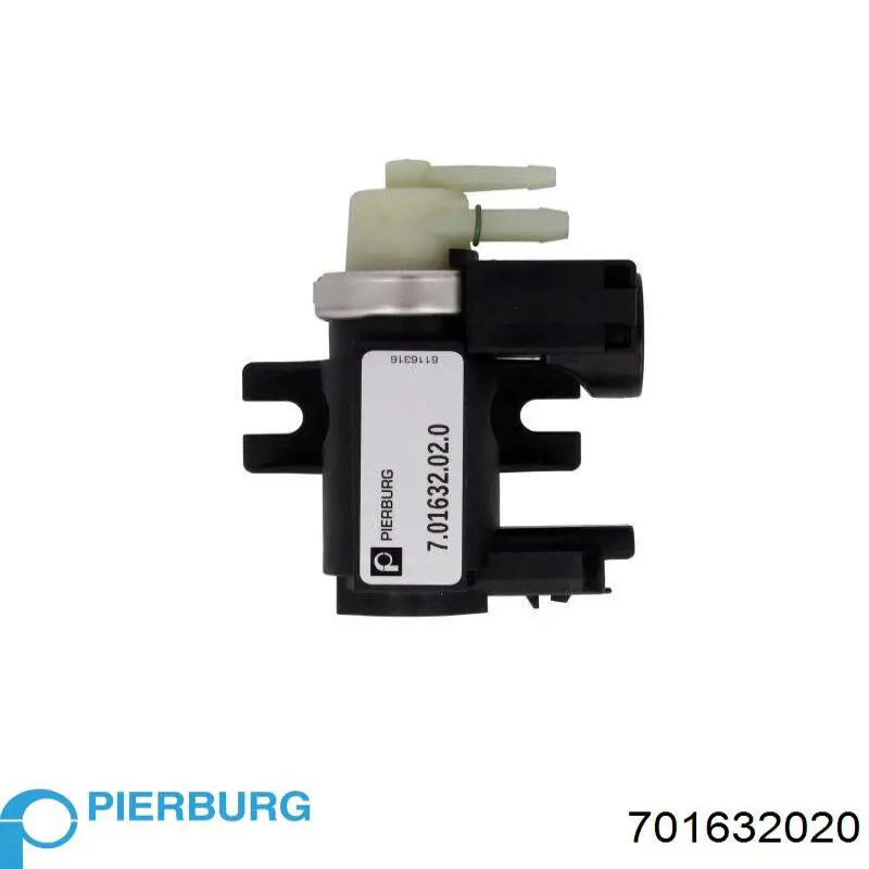 701632020 Pierburg convertidor de pressão (solenoide de supercompressão)