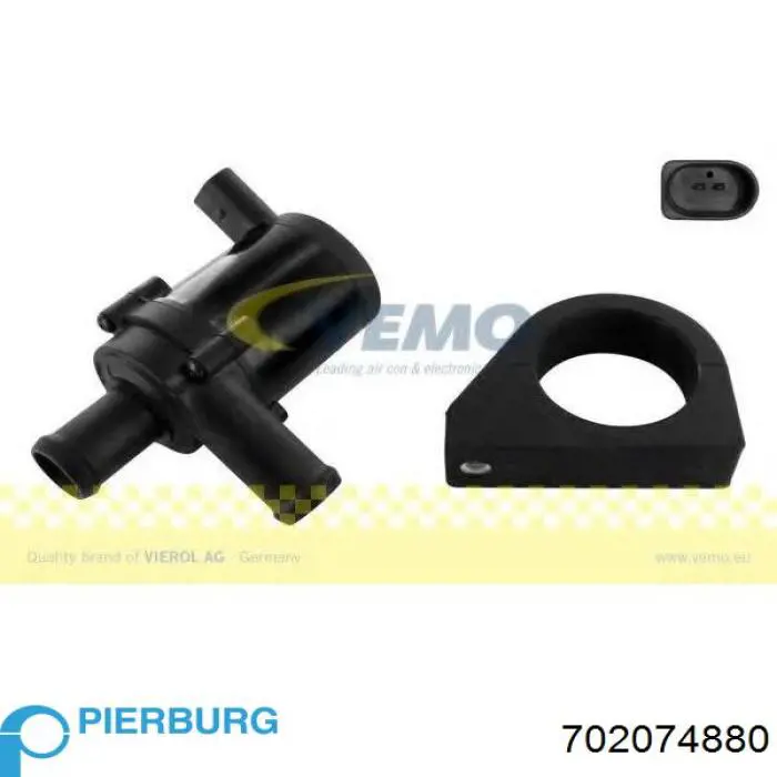 Водяной насос охлаждения электро дополнительный Pierburg 702074880 цена, от 142.67 USD