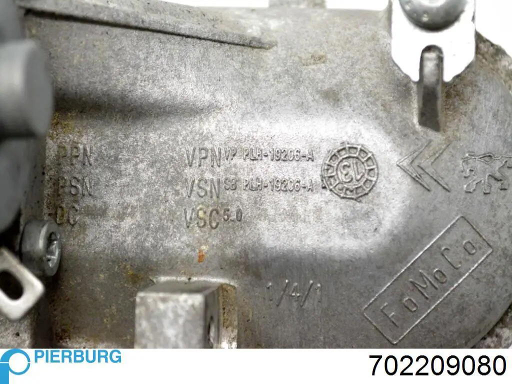 702209080 Pierburg Клапан рециркуляции отработавших газов EGR
