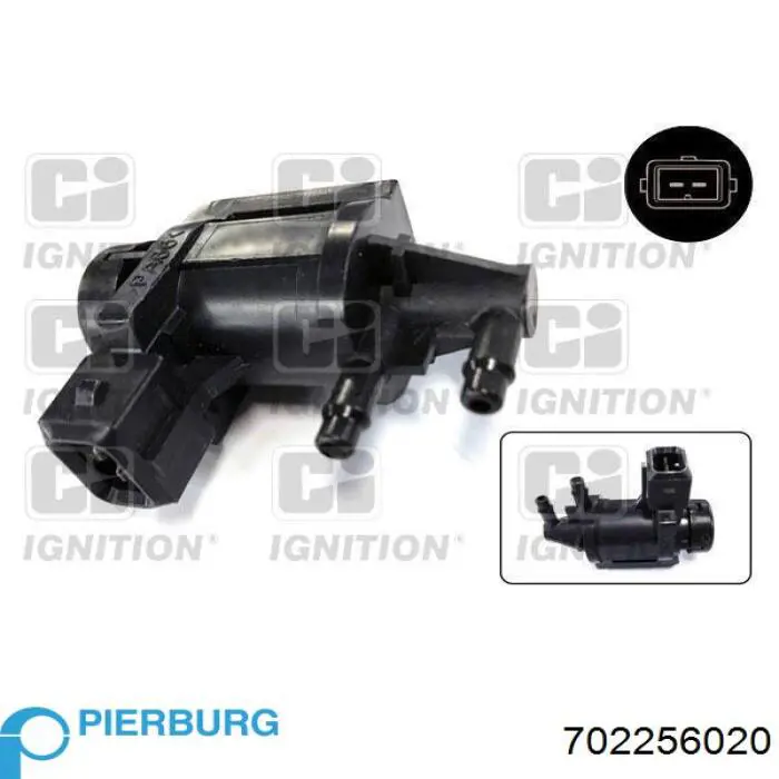 Клапан соленоид регулирования заслонки EGR Pierburg 702256020
