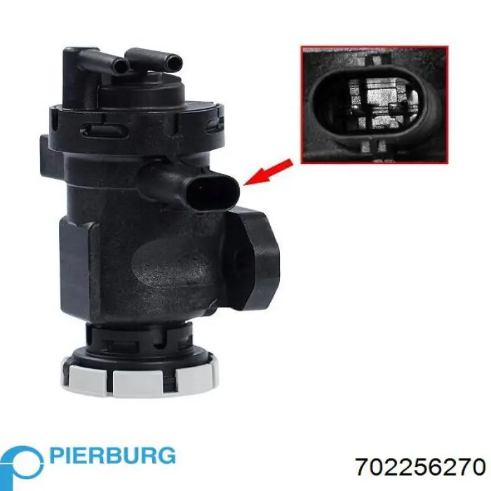 Клапан преобразователь давления наддува (соленоид) 702256270 Pierburg