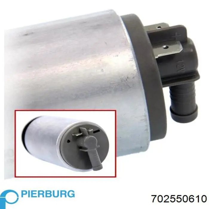 Элемент-турбинка топливного насоса 702550610 Pierburg