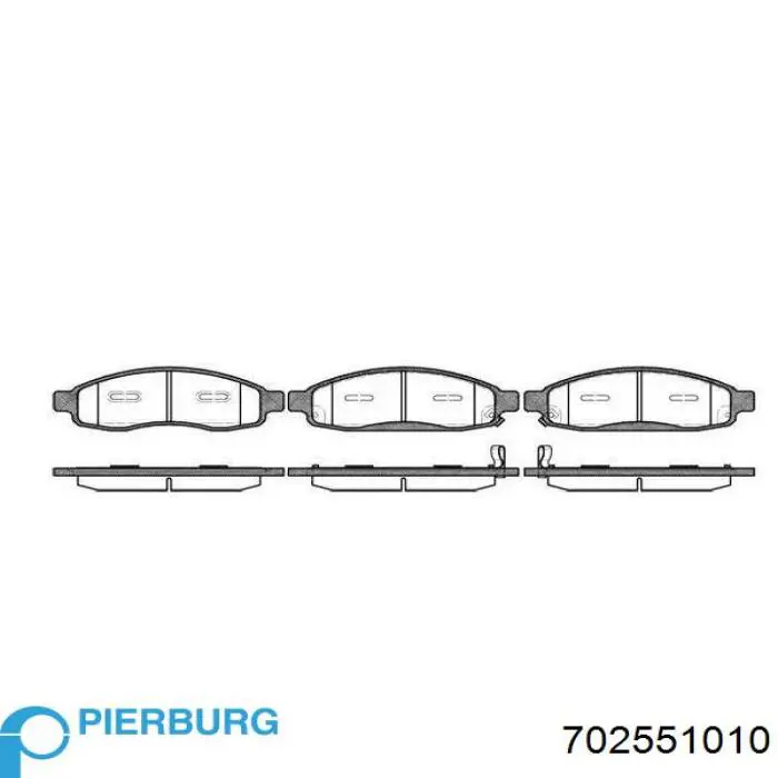 702551010 Pierburg
