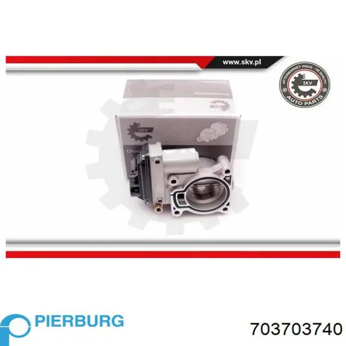 Дроссельная заслонка в сборе Pierburg 703703740 цена, от 80.31 USD