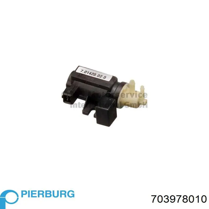 Клапан перетворювач тиску наддуву (соленоїд) 703978010 Pierburg