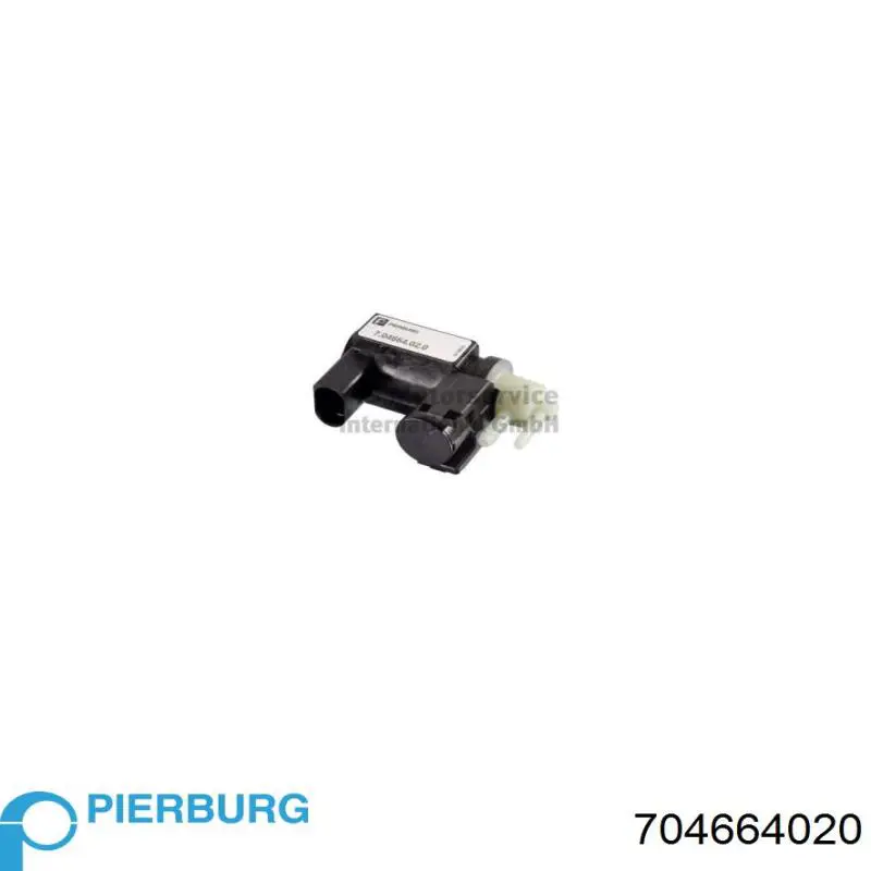 7.04664.02.0 Pierburg convertidor de pressão (solenoide de supercompressão)