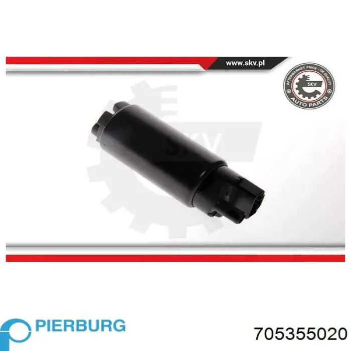Элемент-турбинка топливного насоса Pierburg 705355020 цена, от 48.75 USD