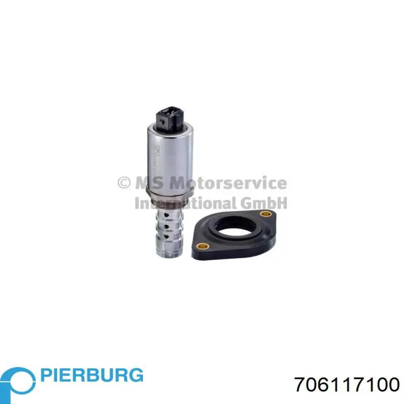 706117100 Pierburg válvula eletromagnética de posição (de fases da árvore distribuidora)