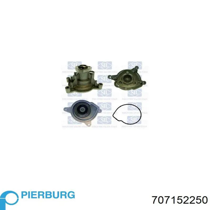 Помпа охлаждения Pierburg 707152250 цена, от 36.26 USD