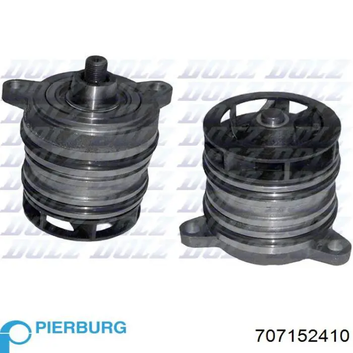 Водяной насос Pierburg 707152410