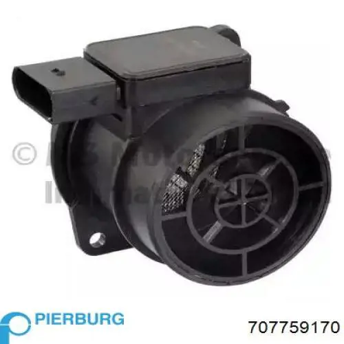 707759170 Pierburg sensor de fluxo (consumo de ar, medidor de consumo M.A.F. - (Mass Airflow))