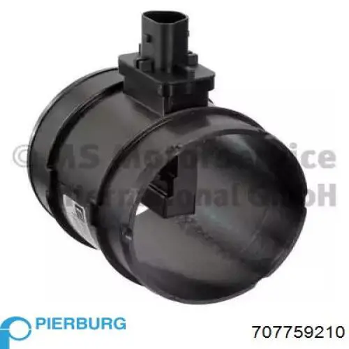 7.07759.21.0 Pierburg sensor de fluxo (consumo de ar, medidor de consumo M.A.F. - (Mass Airflow))