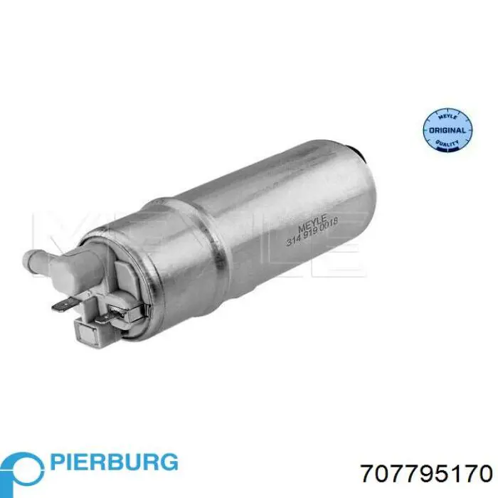 Купить 707795170 Pierburg Элемент-турбинка топливного насоса