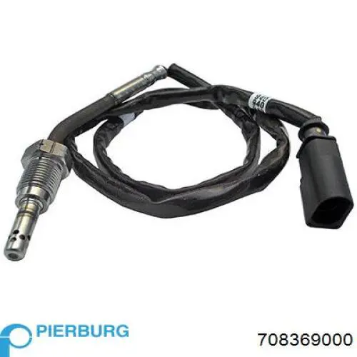 Sensor de temperatura, gas de escape, antes de turbina 708369000 Pierburg